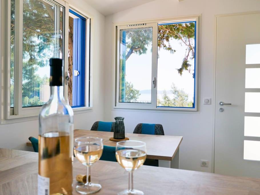 Maisonnette Avec Vue Sur La Mer Exceptionnelle Carqueiranne Extérieur photo